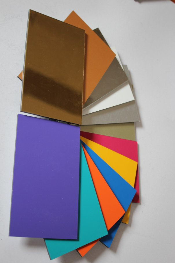 Aluminum Composite Panel for Outside Wall 4mm 5mm 6mm Decoration Construction Materials