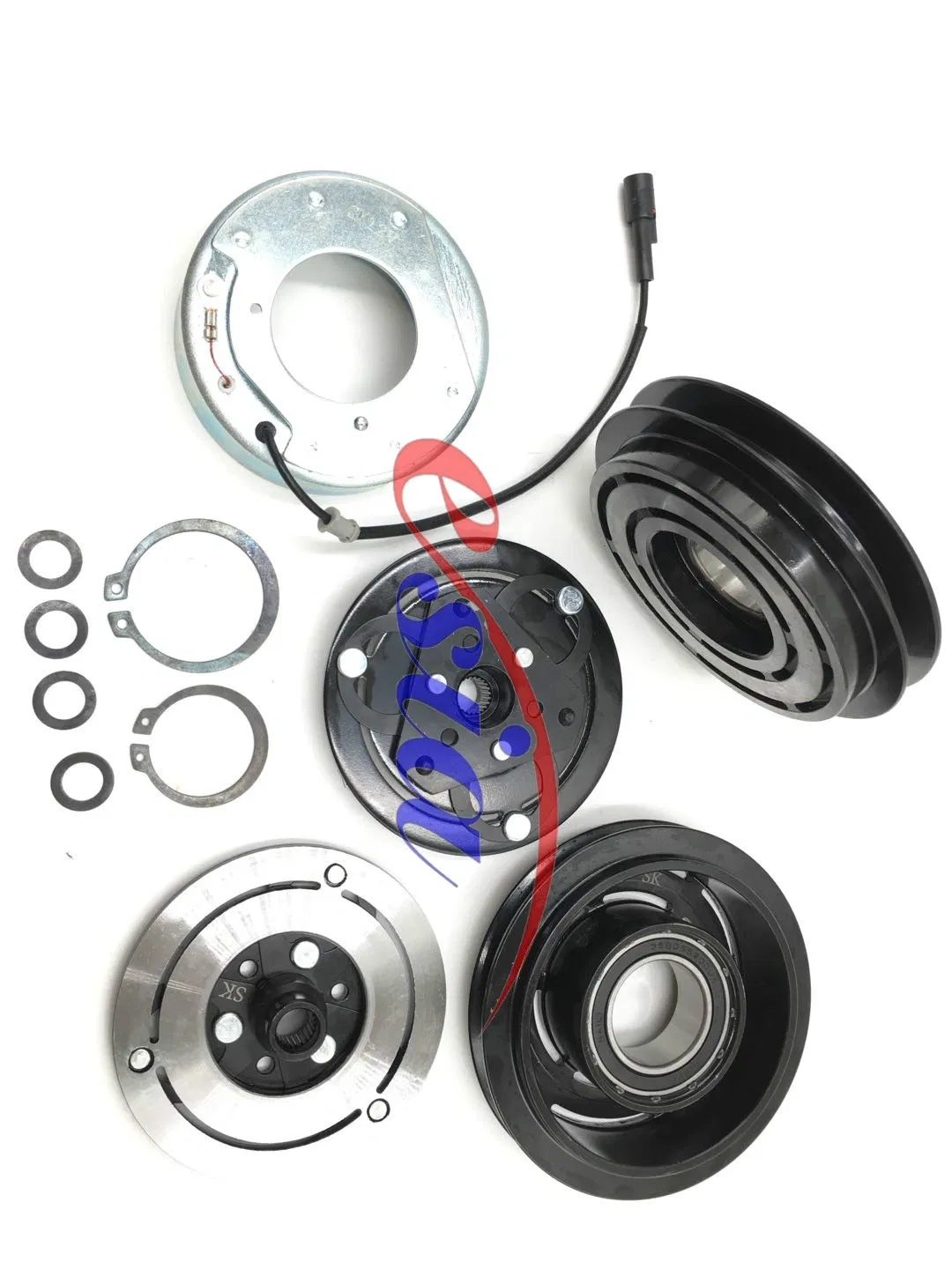 Магнитная муфта компрессора кондиционера для Isuzu D-Max 2005, 2.5 л (10PA), 132 мм