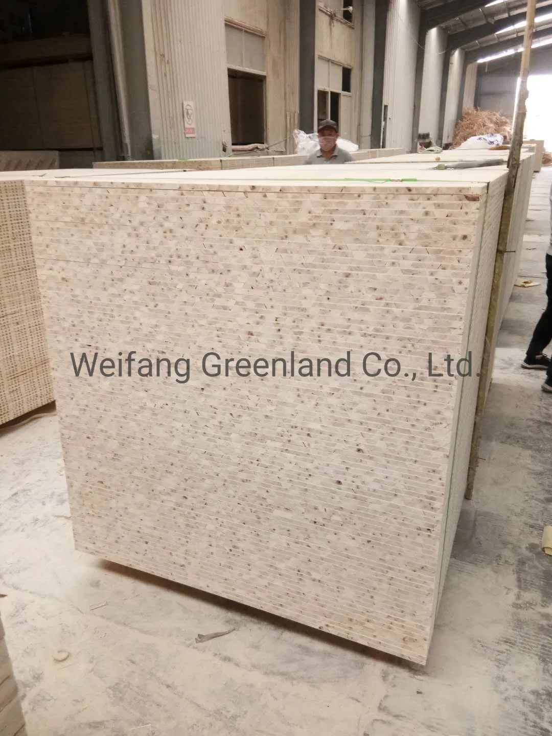 Good Quality Pine Wood Core/Falcate Core/Hardwood Core Block Board with Okume Film