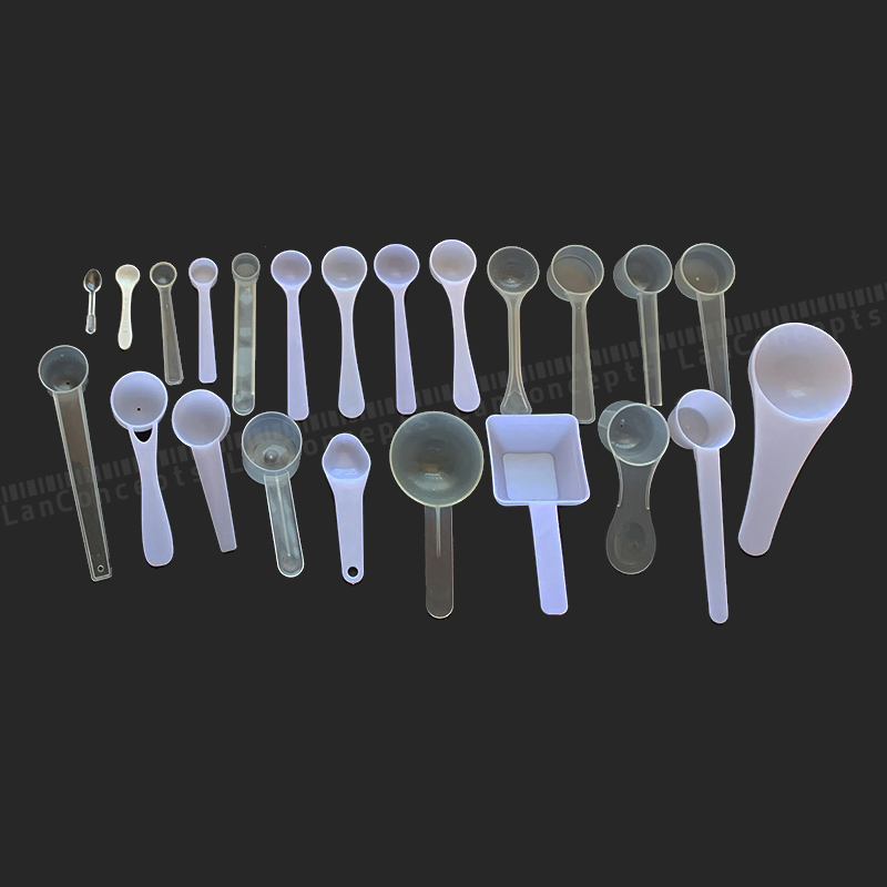 Wholesale Lab Measuring Scoop Mini Plastic Spoon for Powder Liquid Medical 1ml 2ml 3ml 4ml 5ml 6ml 8ml 10ml 15ml 20ml 25ml 30ml 40ml 50ml 60ml 70ml 80ml 100ml