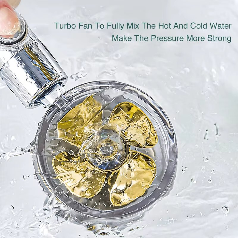Premium Hand-Held Nozzle with 360-Degree Rotation and Filter