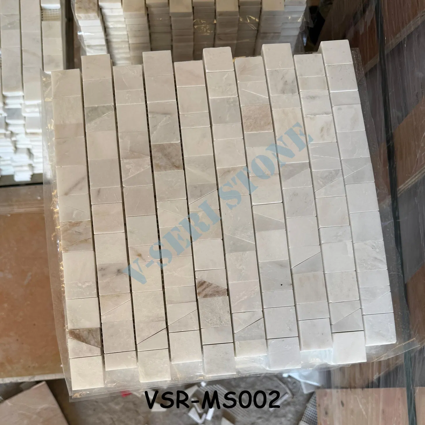 Мозаика из камня Waterjet для ванной и кухни