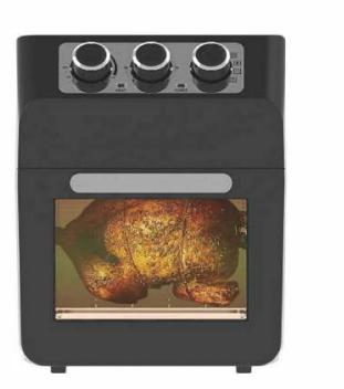 12L Multi-Function 220V 50Hz Rapid Air Fryer Oven