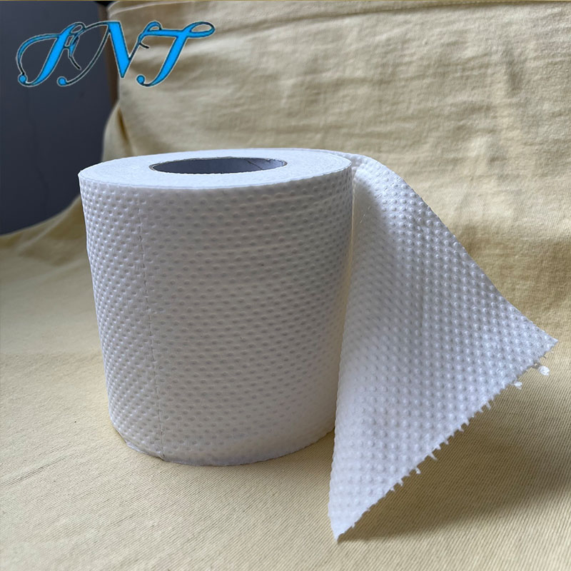 OEM Eco-Friendly Customizable 1ply/2ply/3ply/4ply White Strong and Absorbable Bamboo Toilet Tissue Roll Towel for Bathroom/Hotel/Home