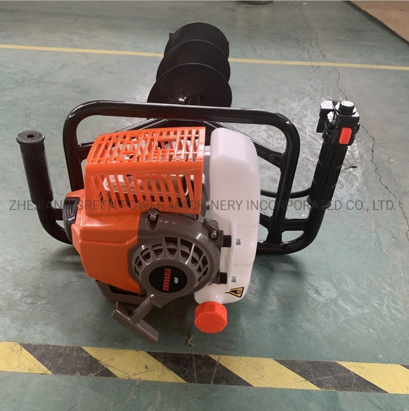 52cc Gasoline Post Hole Digger Soil Digging Machine Earth Auger