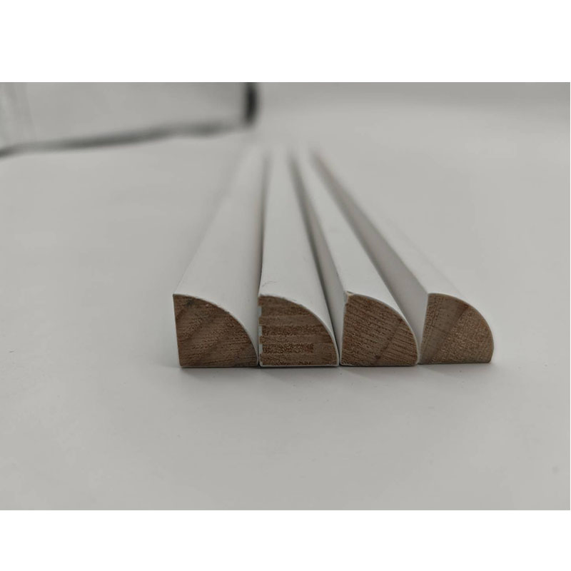 Primed Wood Small Size 1/4 Quarter Round Moulding