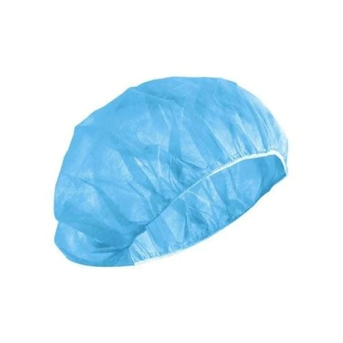 21'' Disposable Non Woven Bouffant Cap for Food and Lab Protection