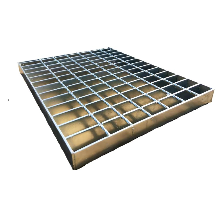 Building Materials Ms Galvanized Metal Steel Bar Grating with Fixing Clips for Municipal Projects