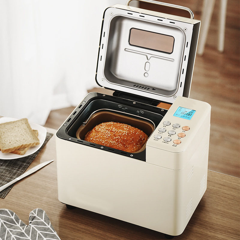 Small Household Bread Machine Multi-Functional Fully Automatic Dough Fermented Breakfast Toasterbread Machine Bread Maker Machine