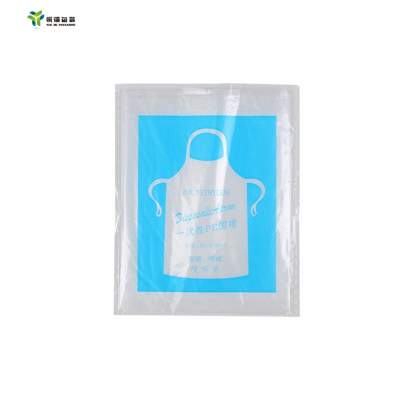 Custom Size Disposable PE Apron with Personalized Printing and Thickness