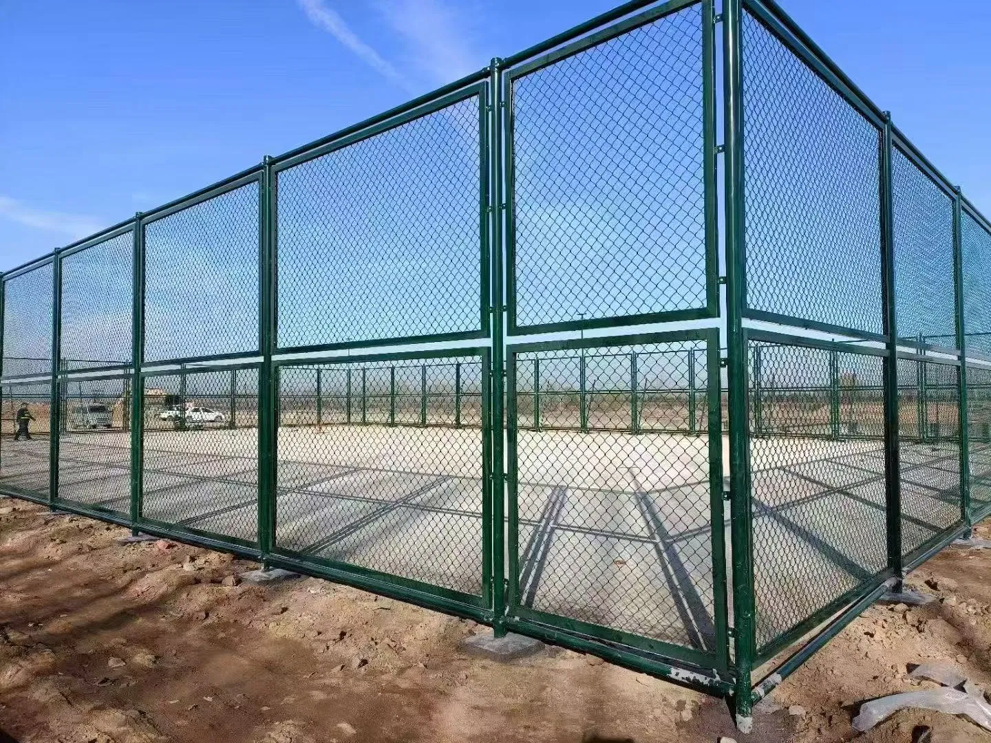 3D Panels/Metal Galvanized Steel Fence for Garden Welded Metal Mesh/Curved Fencing