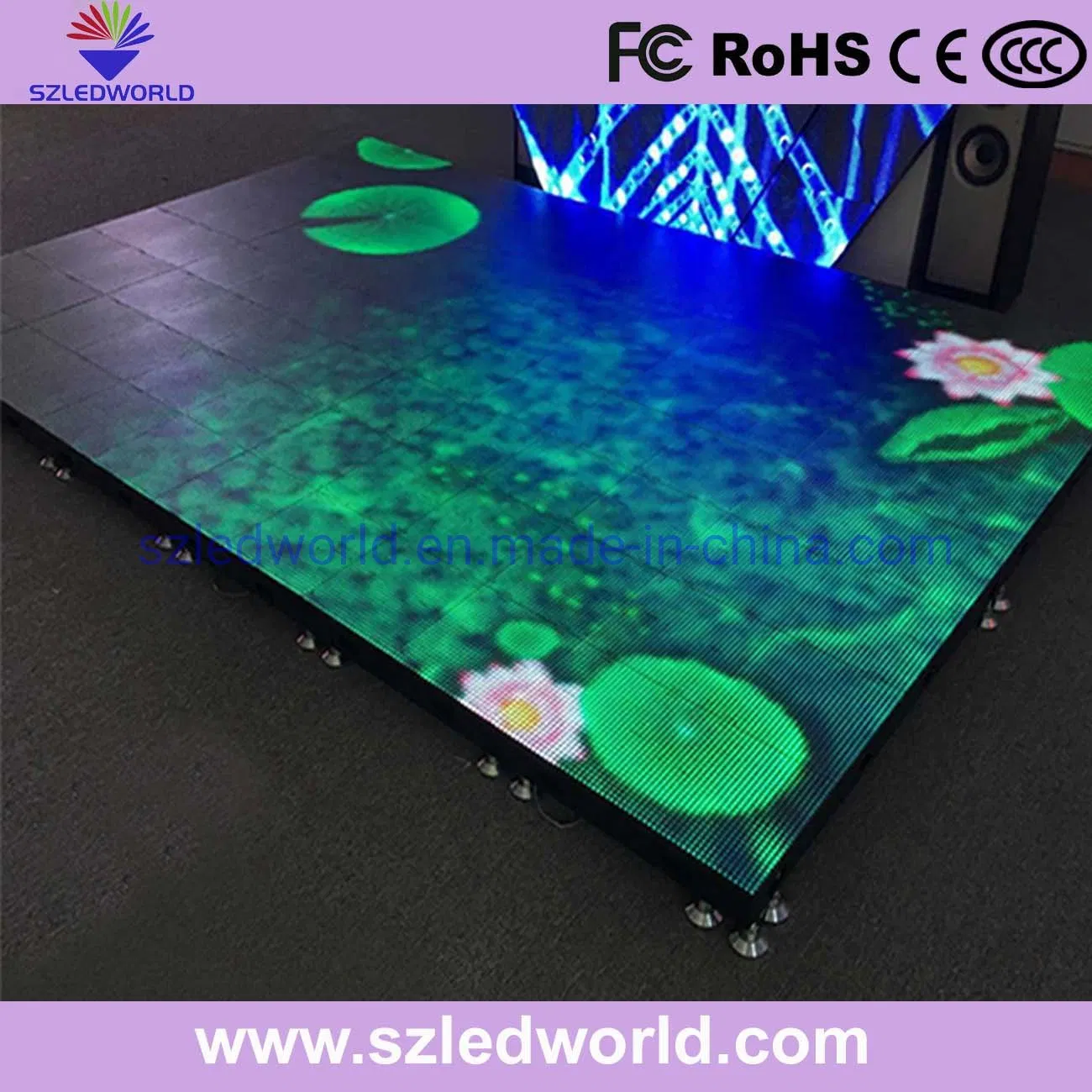 RGB LED Video Super Brightness P6.25mm LED Screen and Dance Floor Display for Stage Lighting