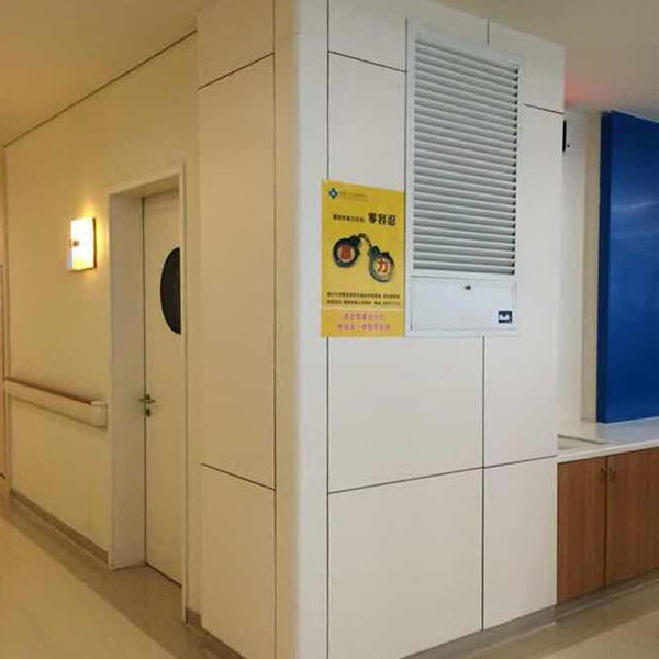 Debo Compact Laminate Board Hospital Aisle and Ward Interior Wall Panels Are Fireproof, Hygienic, Easy to Clean and Easy to Inst