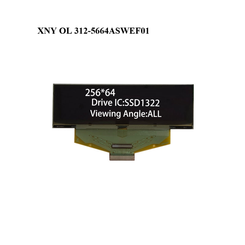 3.12-Inch OLED Pmoled LCD Display with SSD1309 Driver