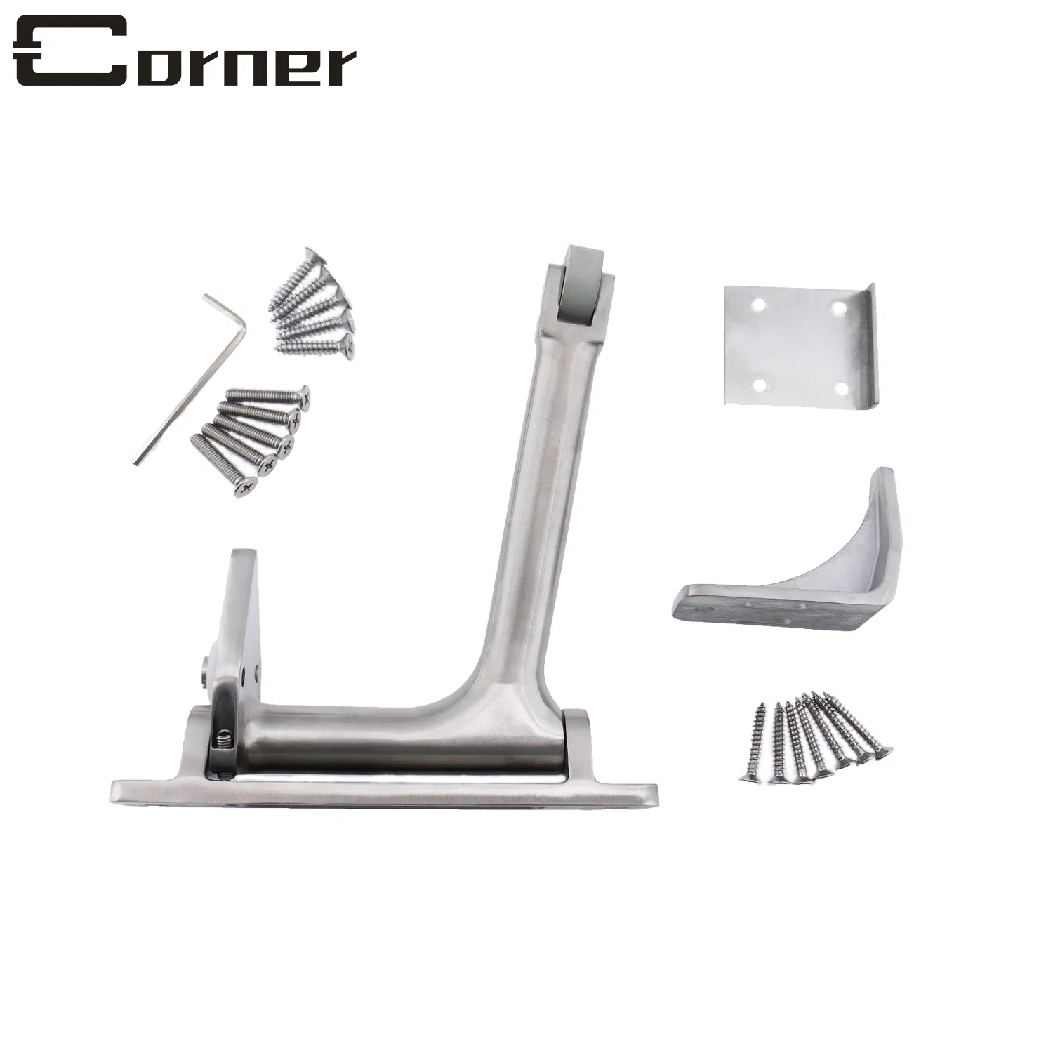 Fire Door Accessory Stainless Steel Door Coordinator Device Door Closer Selector