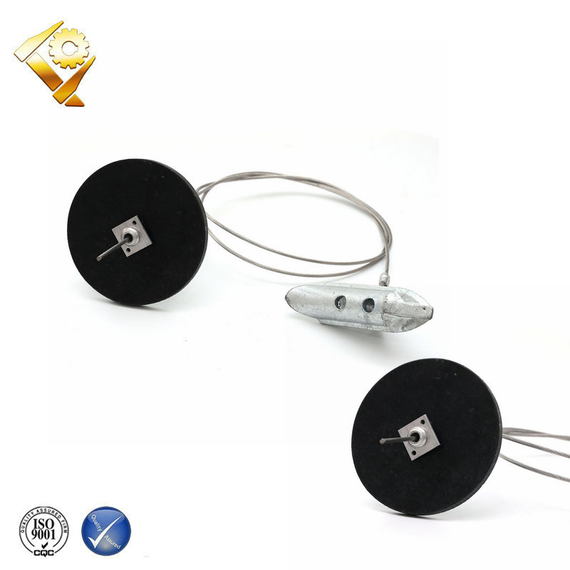 Грунтовый анкер EC110 с оцинковкой, 1000 фунтов