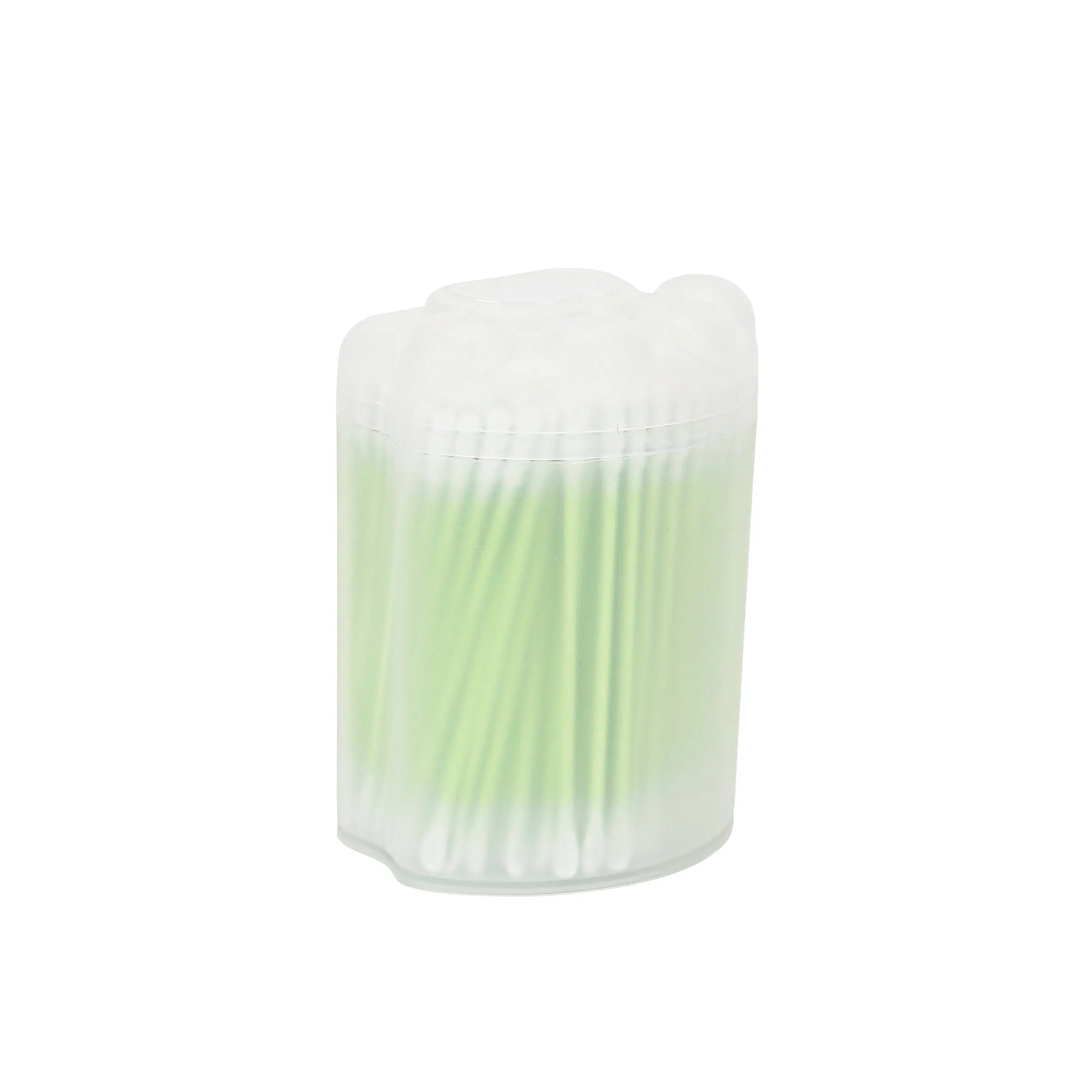 200PCS Disposable Cotton Swabs Baby Use Paper Stick Cotton Buds with Cute Box