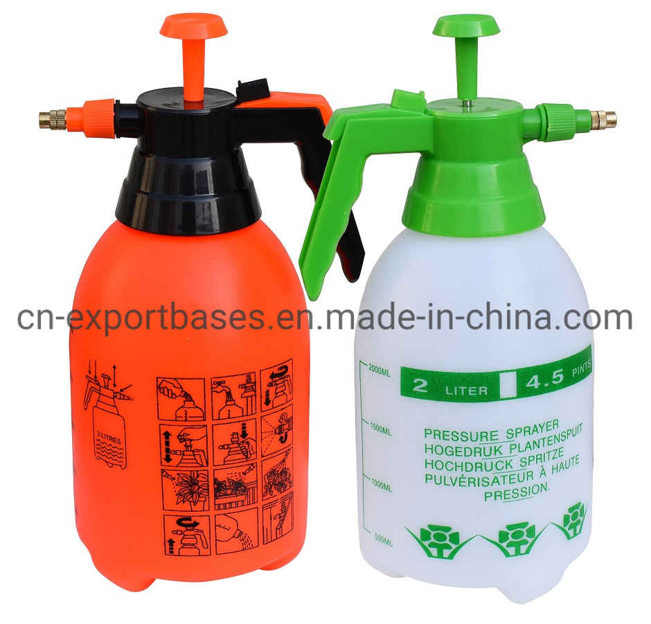Hand Pressure Trigger Plastic Sprayer 2L for Garden and Home Use Ys-2