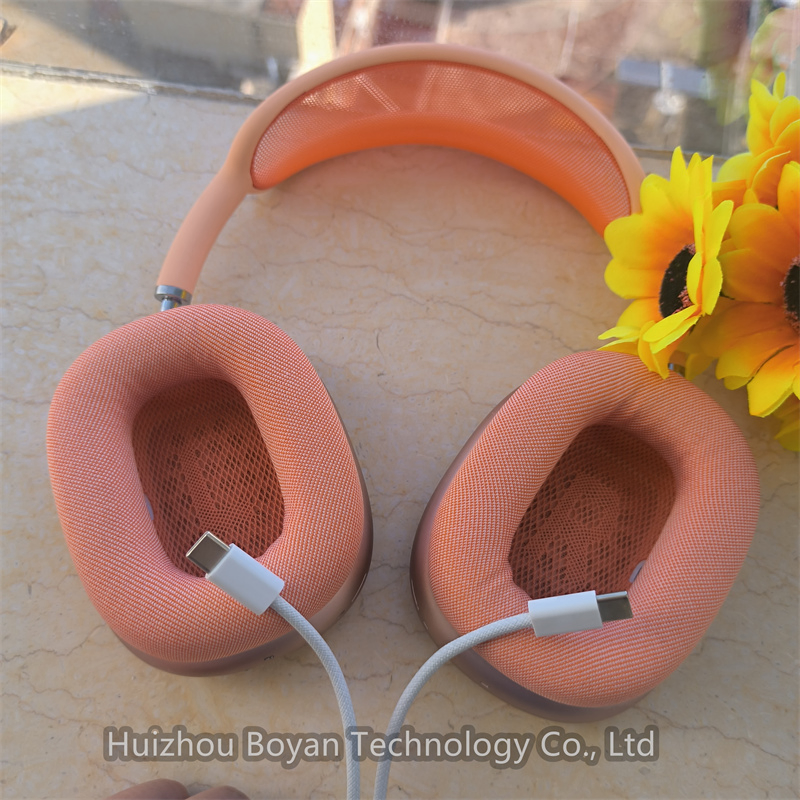 Наушники Max2 с шумоподавлением, металлический синий