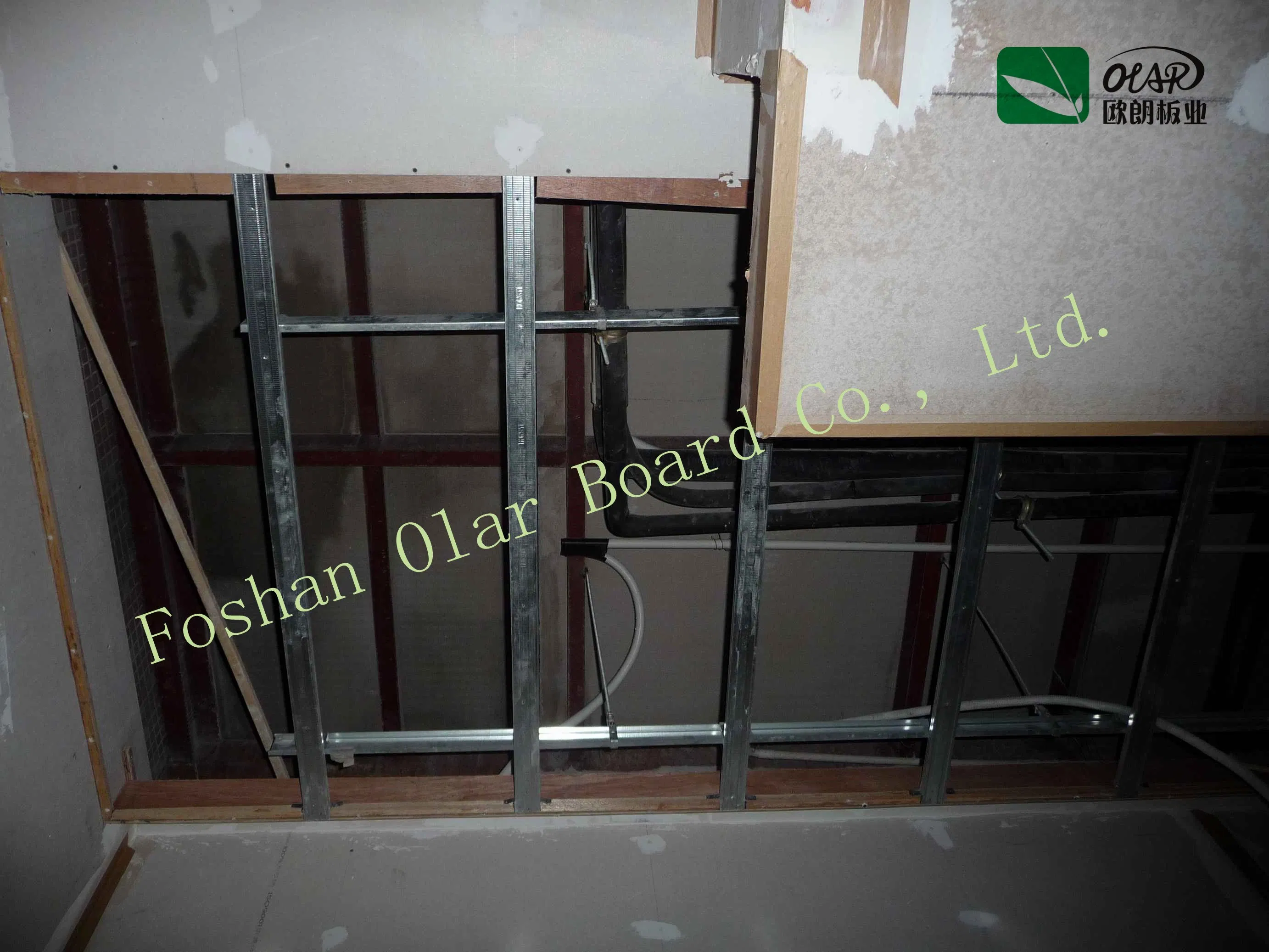 Fireproof Fiber Cement Board for Interior Partition/ Ceiling