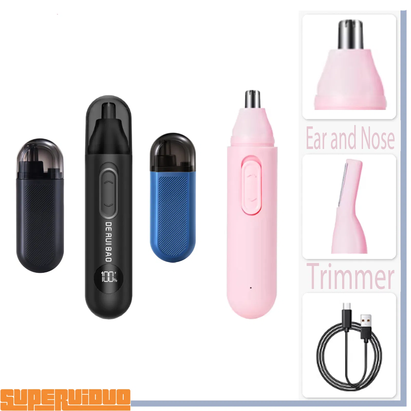 Precision Brow Replacement Cutter Ear and Nose Trimmer