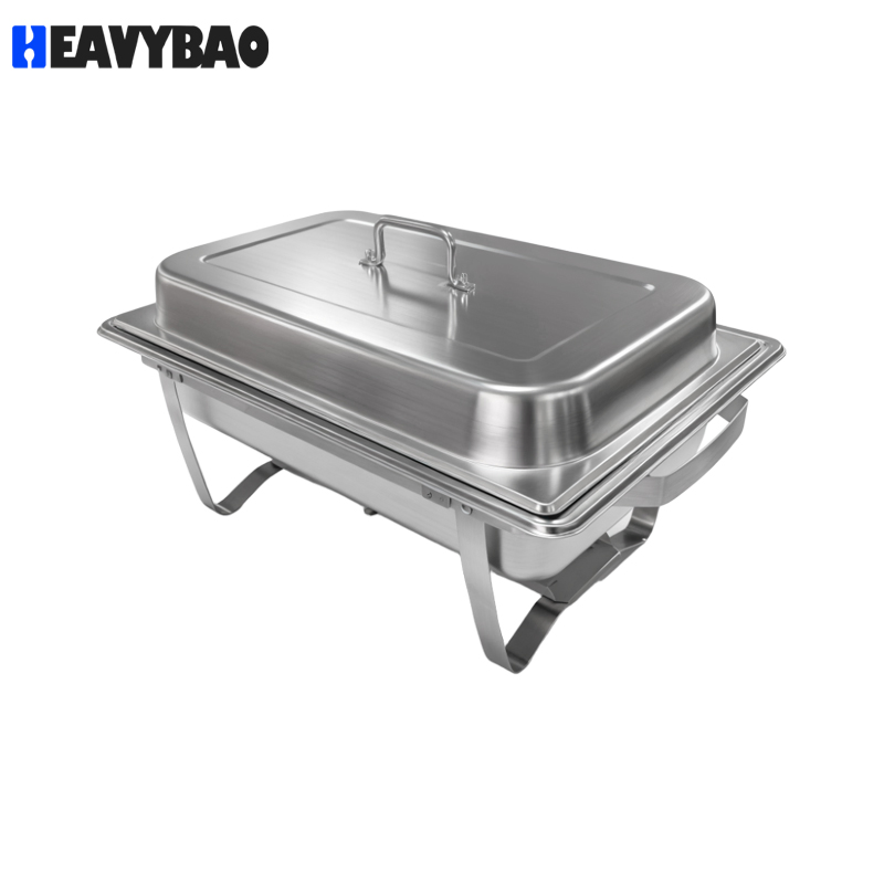 Heavybao Factory Direct Stainless Steel 201 Commercial Buffet Restaurant Food Warmer Chafing Dish