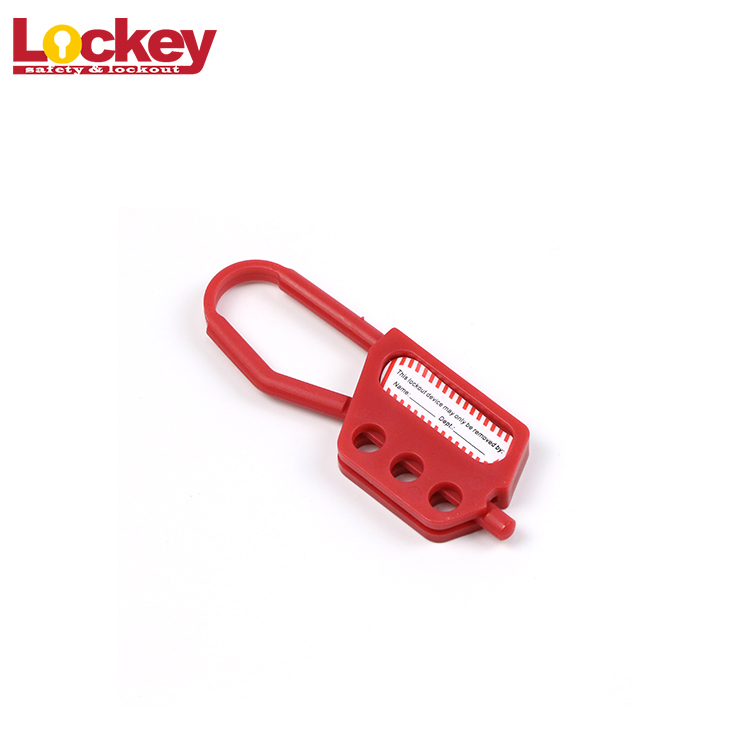 Loto Three Holes Nylon Safety Non-Conductive Lockout Hasp