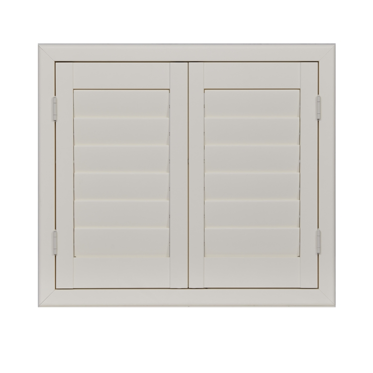 Customized Factory Outlet Plantation Shutters Painted Color Paulownia/Basswood/PVC Window Shutter