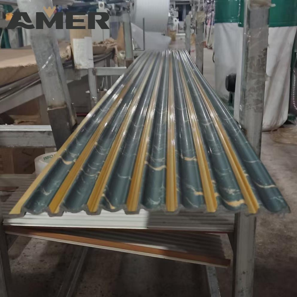 Wall Cladding Interior Wooden Wallboard Tools Mall Hall PS Wall Panel Wall Panel White