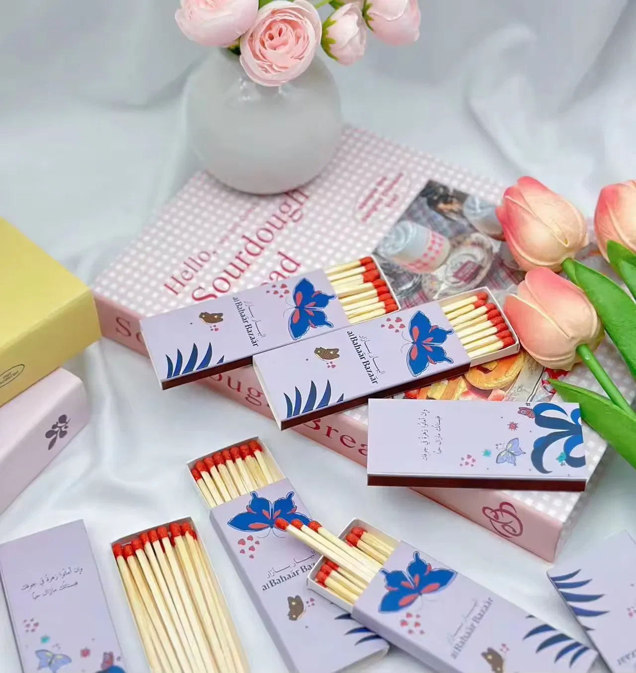 Creative Custom Art Home Furnish Decorative Match Advertising Logo Hotel Restaurant Matchbox