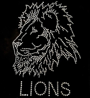 Декор стразы горный хрусталь орел для одежды