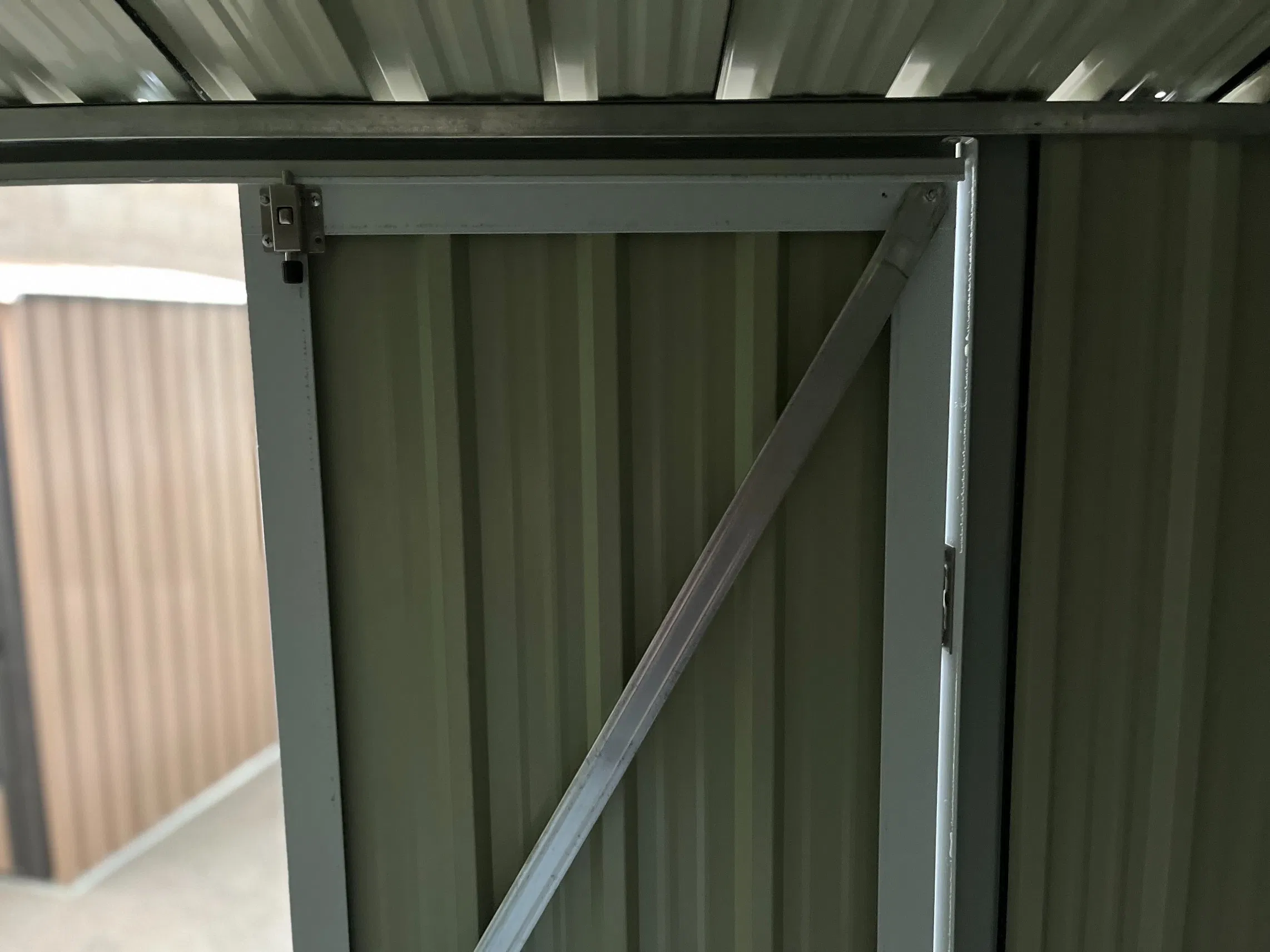 9*6FT Large Capacity Outdoor Storage Shed for Lawn Equipment Bicycles and Seasonal Items Garden Tool Shed