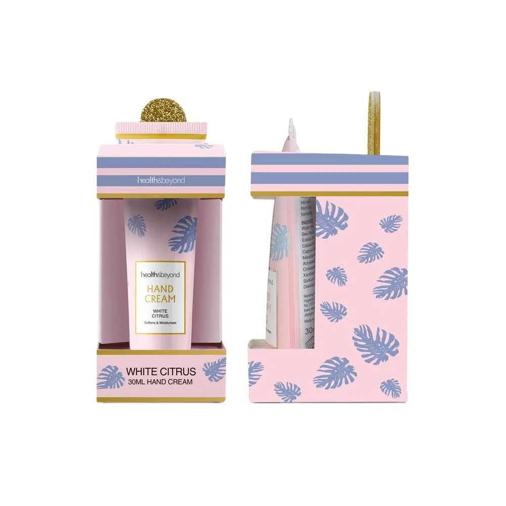 Private Label 75g Moisture Nourshing Whitening Shea Butter Hand Cream Lotion