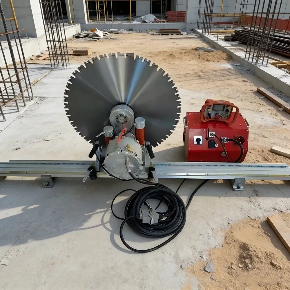 High Frequency Wall Saw Concrete Cutting Machine for Reinforced Concrete
