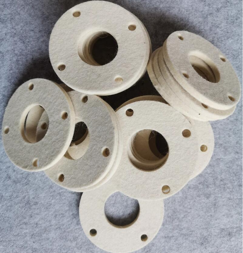 High-Quality Wool Felt Gasket Seals Industrial Use Wool Felt Washer Oil Seal Gasket