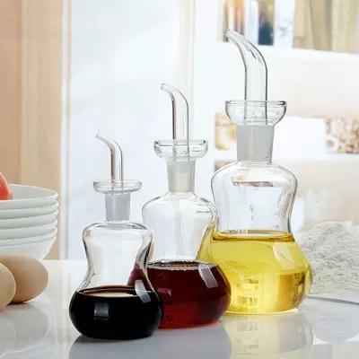 Manufacturers Directly Supply Heat-Resistant Glass Oil Pot Creative Oil Vinegar Bottle Kitchen Supplies Household Glass Oil Pot