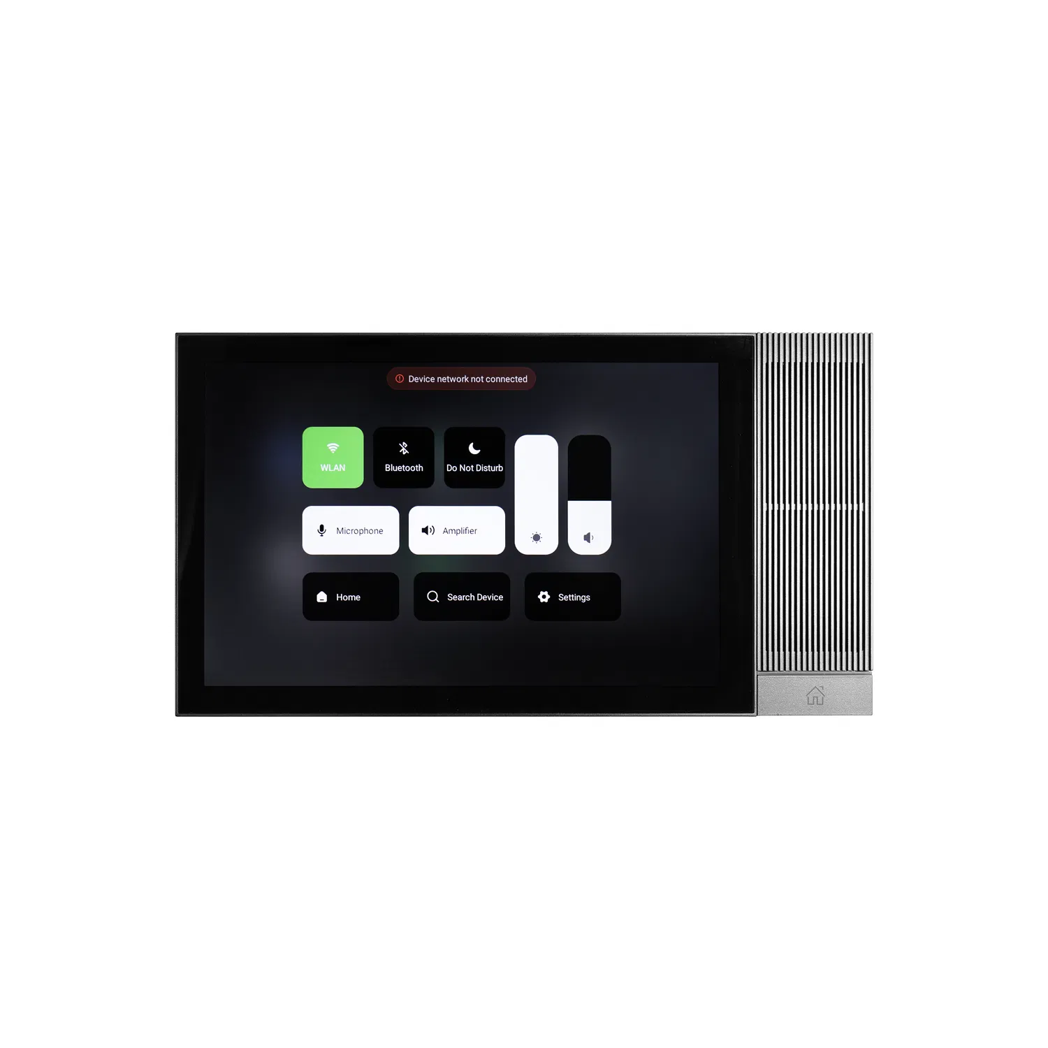 WiFi Blue Tooth 2 Channel 15W Tuya Zigbee Wall Amplifier with Alexa and 8 Inch Touch Screen