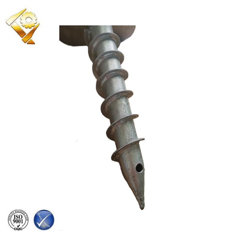 Винтовые анкеры для грунта оцинкованные