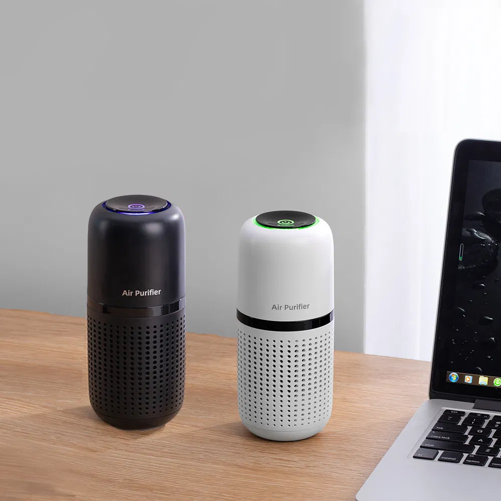 Portable Air Cleaner Purifier Desktop USB Rechargeable Fresh Air Car Air Purifier Households