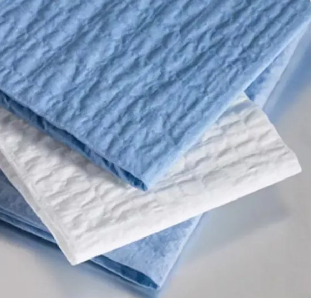 Medical/Kitchen Scrim Paper Rolls Lint-Free High Strength Dustless Strong Oil/ Water Absorption