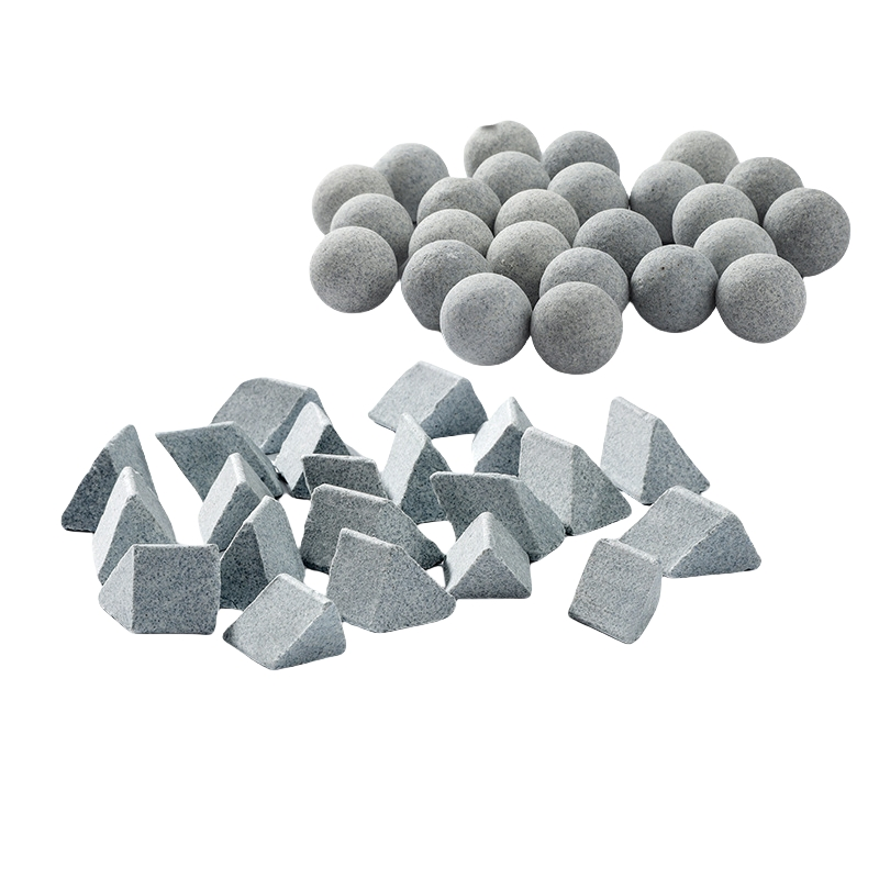 Polishing Stone Vibratory Finishing Media for Finishing Grinding Deburring Ceramic Media