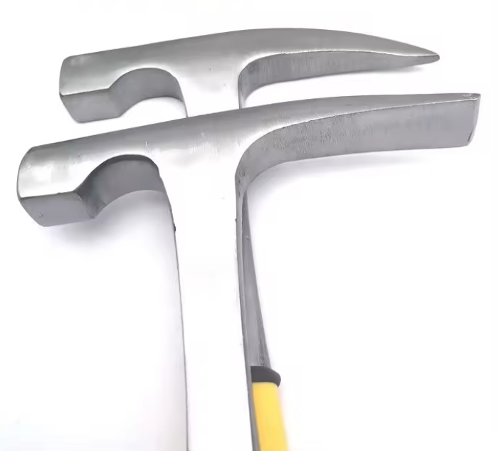 Field Geological Exploration Tool Pointed Flat Head One-Piece Hammer