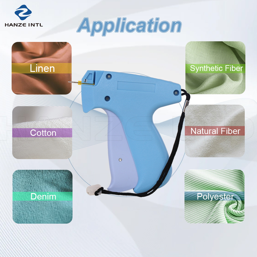 Микростеплер для бирок Stitch с иглами для пуговиц