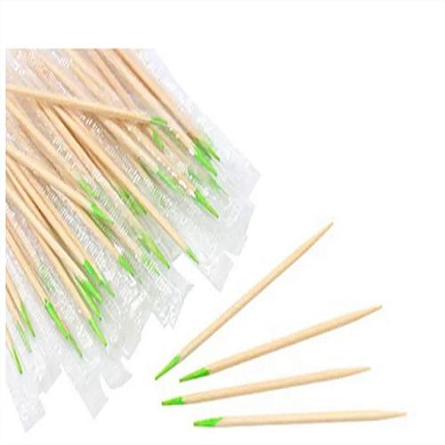 Heart-Shaped Bamboo Cocktail Toothpicks for Cakes and Desserts