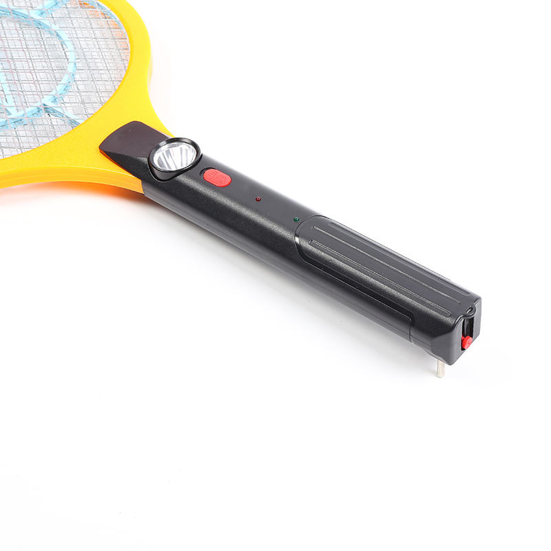 Middle Size Rechargeable with LED Light Mosquito Racket