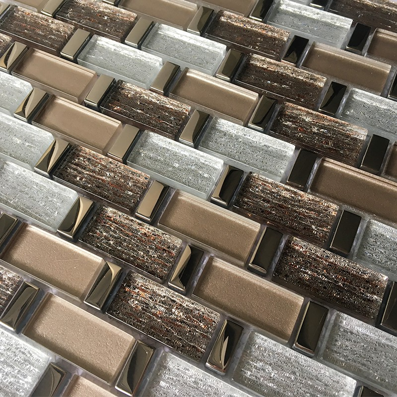 Мозаичная плитка для кухни 300x300 мм, стеклянная