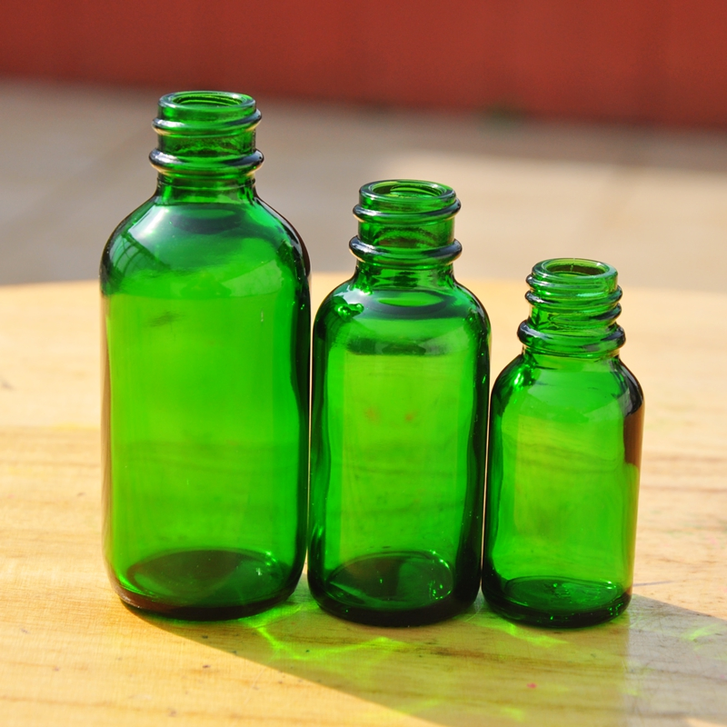 Green Essential Oil Bottle of Factory Sale