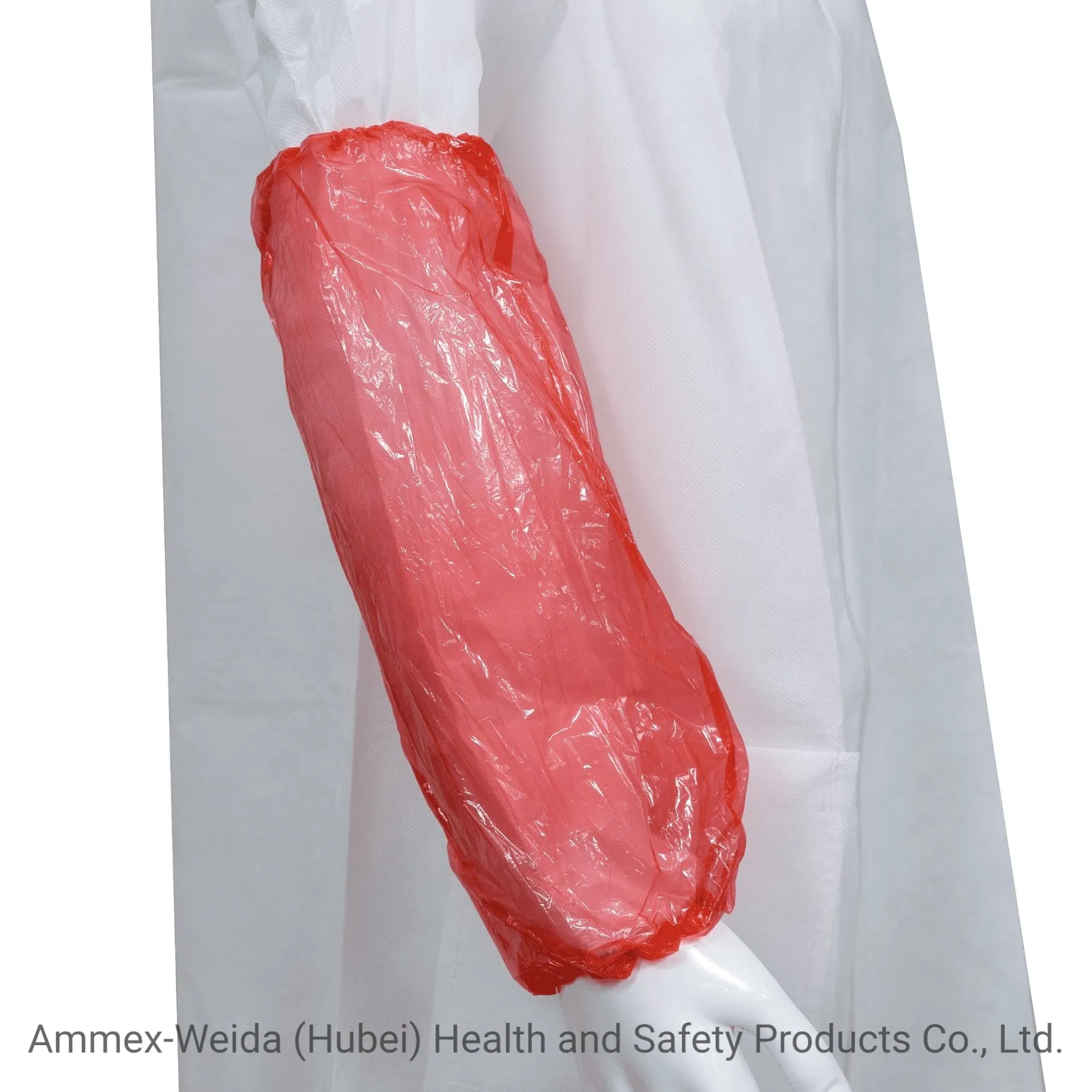 Disposable Use Waterproof PE Oversleeves for Protect Arm From Oil/Water/Dust in Work