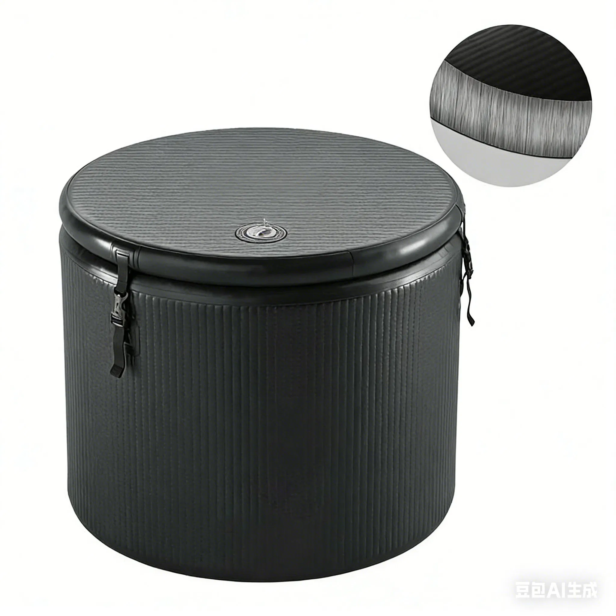 Портативная надувная ледяная бочка Welltek для спортивного восстановления