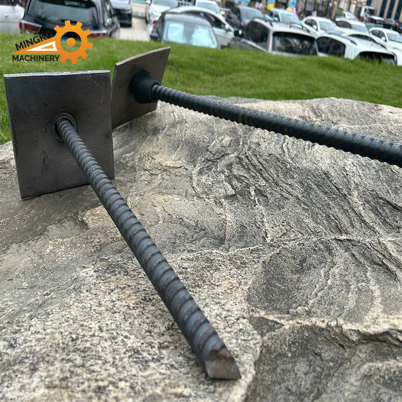 Анкерная болт-шпилька для горных выработок, левая резьба